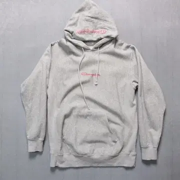 Champion 4092 후드티 맨투맨 S 그레이 후드티 로고 자수