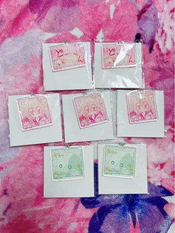 키라레보 키라링 레볼루션 복권 시계 부품 키링 7종