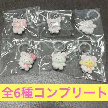 메지루시 액세서리 후와후와 스노우 산리오 컴플리트