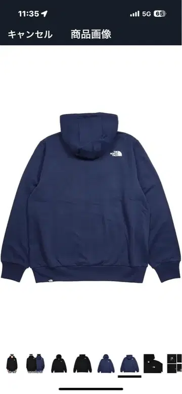 THE NORTH FACE 후드 부착 후드티 2가지 색상 전개
