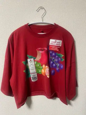 doublet 후르츠 프린트 T셔츠 레이어드 archive