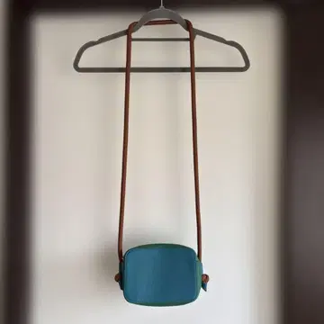 ROSE BUD 파랑과 그린의 숄더백