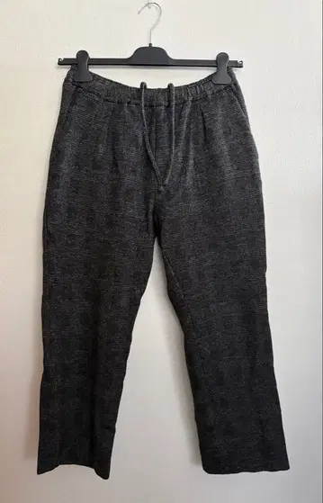 EDIFICE 울 코튼 이지 팬츠 글렌체크