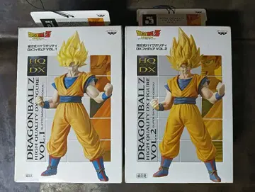 드래곤볼 Z 조립식 하이퀄리티 DX 피규어 VOL.1, 2 손오공 세트