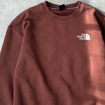 15584 THE NORTH FACE 자수 로고 백 프린트 맨투맨