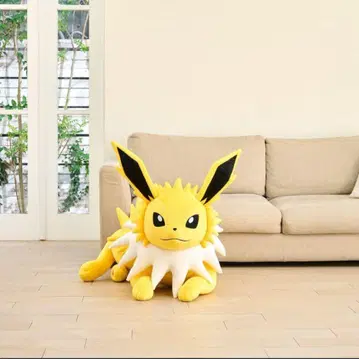 미사용 새상품 등신대 썬더 누워있는 봉제 인형