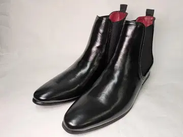 7cm UP 시크릿 사이드 고어 부츠 블랙