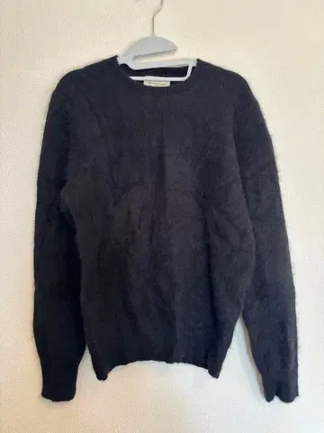 UNITED ARROWS 블랙 모헤어 니트