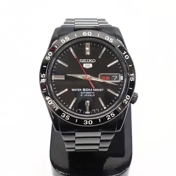 SEIKO 손목시계 자동 태엽 블랙 5 파이브 7S26-02T0