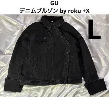GU 데님 블루종 by roku +X 블랙 사이즈 L