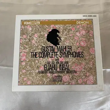 엘리아후 인발 말러: 교향곡 전집 / 대지의 노래 (골드 디스크)