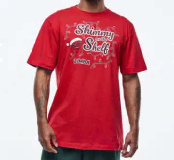 새상품 ZUMBA 크리스마스 T