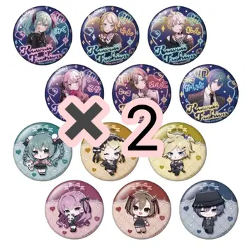 하츠네 미쿠 돈키호테 홀로그램 캔뱃지 2BOX