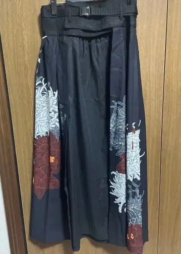 카야 와모노야 카야 화려한 스커트 블랙 화양의류