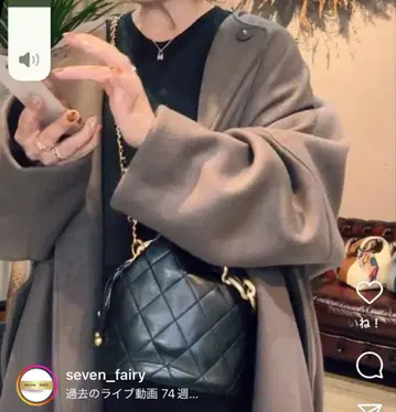 세븐 페어리 가죽 숄더백