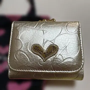 thinkbee 하티하트골드 3단 폴더형 지갑 thinkbee