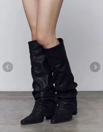 EMODA 포인티드 커버 부츠