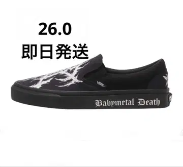 BABYMETAL x Vans Slip-On 26cm