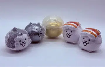 [ 미개봉 ] 캡슐 캐릭터 냥코 대전쟁 5개 묶음 판매