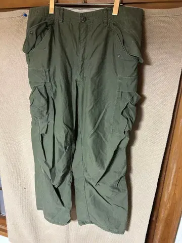 60s m-65 military cargo pants
