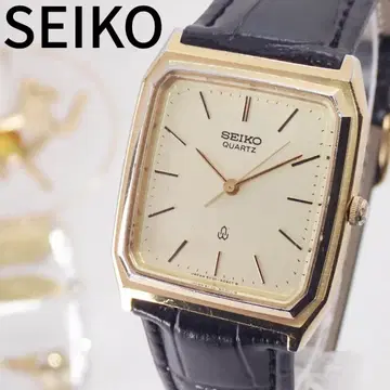 작동 새상품 배터리 세이코 남성용 SGP 골드 80 90년대 빈티지
