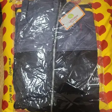 LEMONeD 라인 후드티 블랙