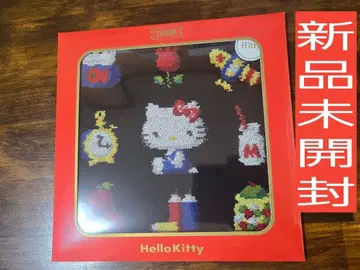 헬로키티 페이러 슈니르 직조 손수건 새상품