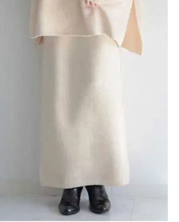 새상품 미사용 니트 스커트 타이트 스커트 롱 스커트