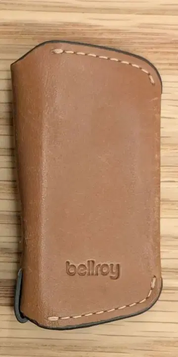 Bellroy 가죽 키케이스 브라운