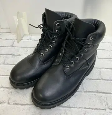 H9 HAWKINS 호킨스 가죽 워크 부츠 블랙 25cm