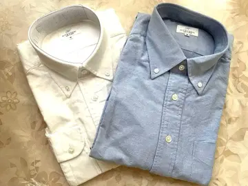 Hitoyoshi 옥스퍼드 버튼 다운 셔츠 2장 세트
