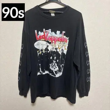 [레어] 90s LedZeppelin 레드 제플린 빈티지 밴딩 T셔츠