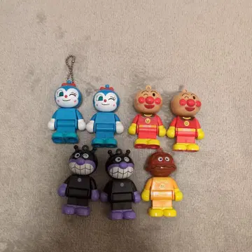 호빵맨 키링 7개 세트