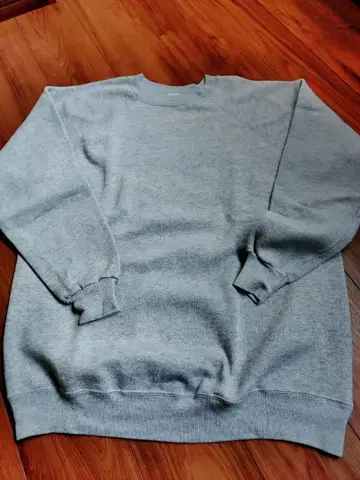 90년대 헤인즈 USA제 빈티지 맨투맨 무지 러셀 멜란지