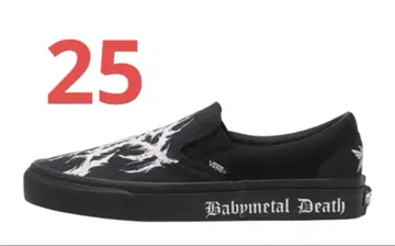 BABYMETAL x Vans Slip-On 'Black/White'
