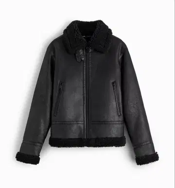 ZARA Double Faced Faux Leather Jacket