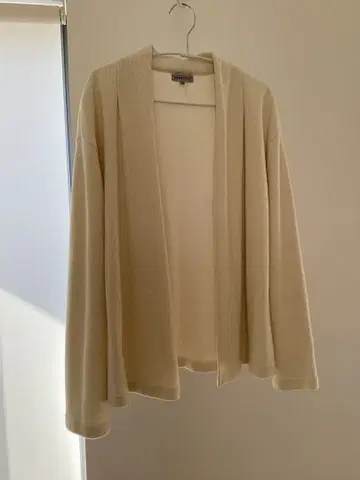 SPORTIFF 아이보리 가디건 사이즈 6