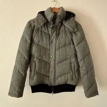 MICHEL KLEIN 그레이 다운 자켓 46