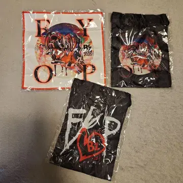 B'z LIVE 2025 FYOP 사코슈와 파이버 타월 3종 세트