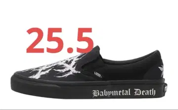 BABYMETAL x Vans Slip-On 'Black/White'