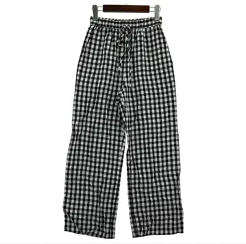 [ 새상품급 ] 체크 이지 팬츠