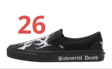 BABYMETAL x Vans Slip-On 'Black/White'
