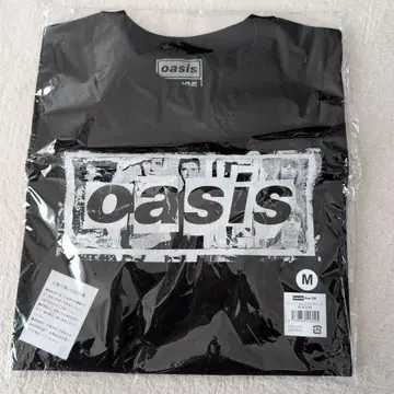 oasis live LIVE25 블랙T셔츠 M사이즈 미개봉 오아시스