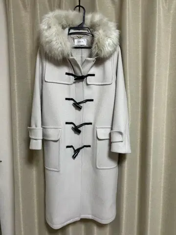 FRAY I.D 더플 코트 화이트