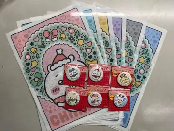 치이카와 (먼작귀) 클리어 파일 캔 거울 세븐일레븐