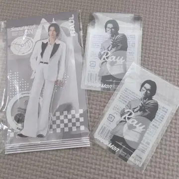 SnowMan ON 라울 아크릴 스탠드 클리어 스티커 투어 굿즈