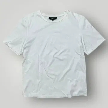 띠어리 화이트 반팔 T셔츠 S