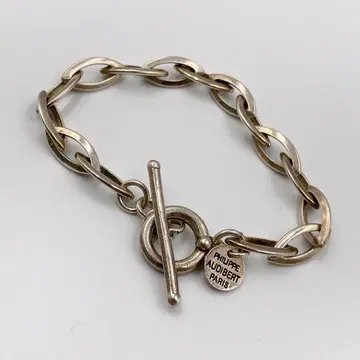 PHILIPPE AUDIBERT 팔찌 실버 T자 후크 프랑스