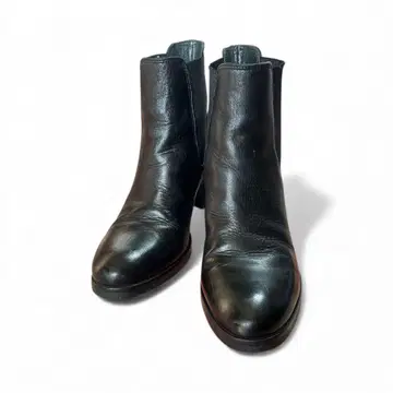 PIEDI NUDI 피에디누디 사이드 고어 가죽 부츠 39 블랙