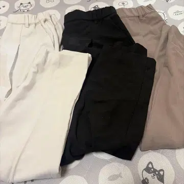 허니즈 따뜻한 테이퍼드 팬츠 3종 세트